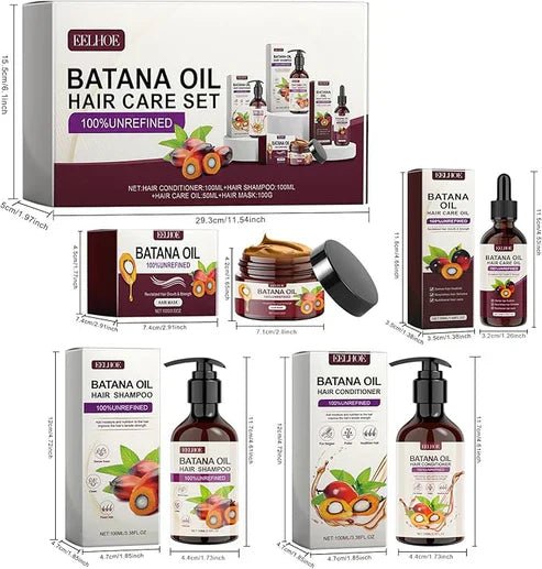 EELHOE - Batana Oil Hair Care Set (Original) - Gulf Goods