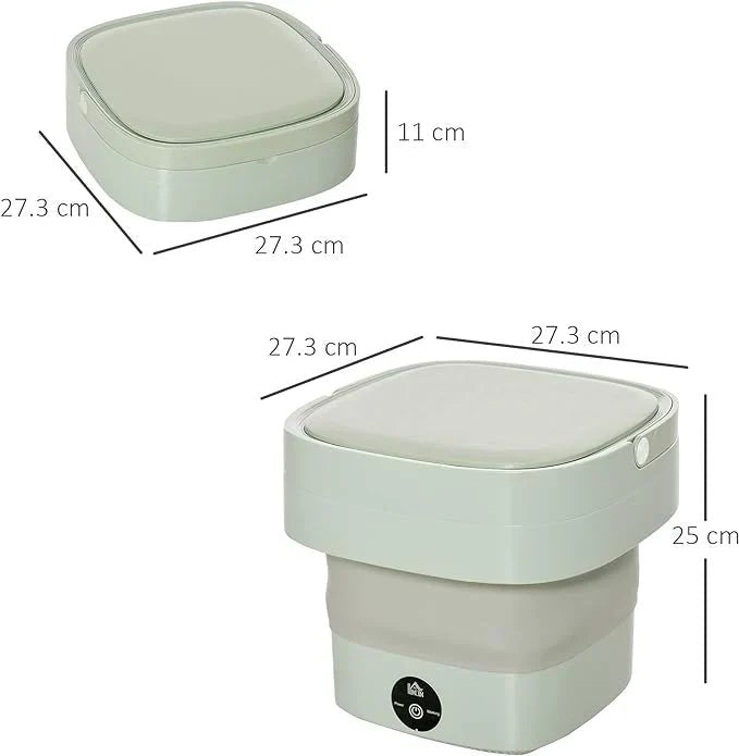 Foldable Mini Laundry Machine - Gulf Goods