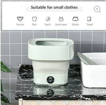 Foldable Mini Laundry Machine - Gulf Goods