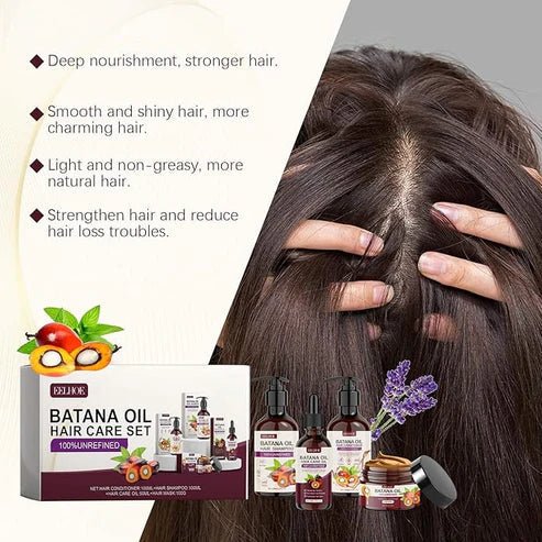 EELHOE - Batana Oil Hair Care Set (Original) - Gulf Goods