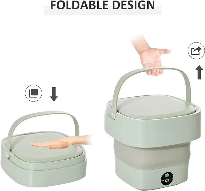 Foldable Mini Laundry Machine - Gulf Goods