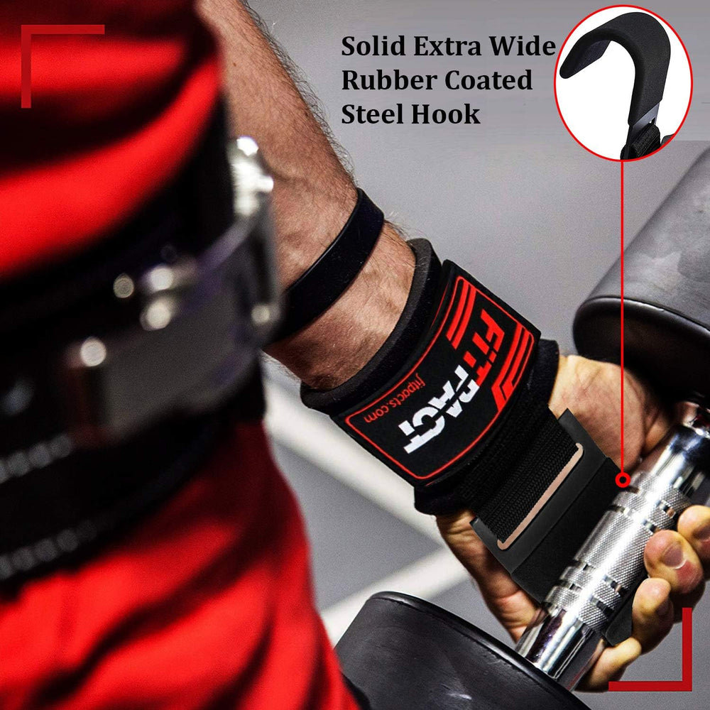 LORDEX - Fitness Lifting Hook Straps - Gulf Goods